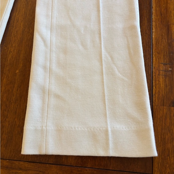 Tory Burch wool cream wide leg slacks woman’s size 6 - Picture 2 of 11